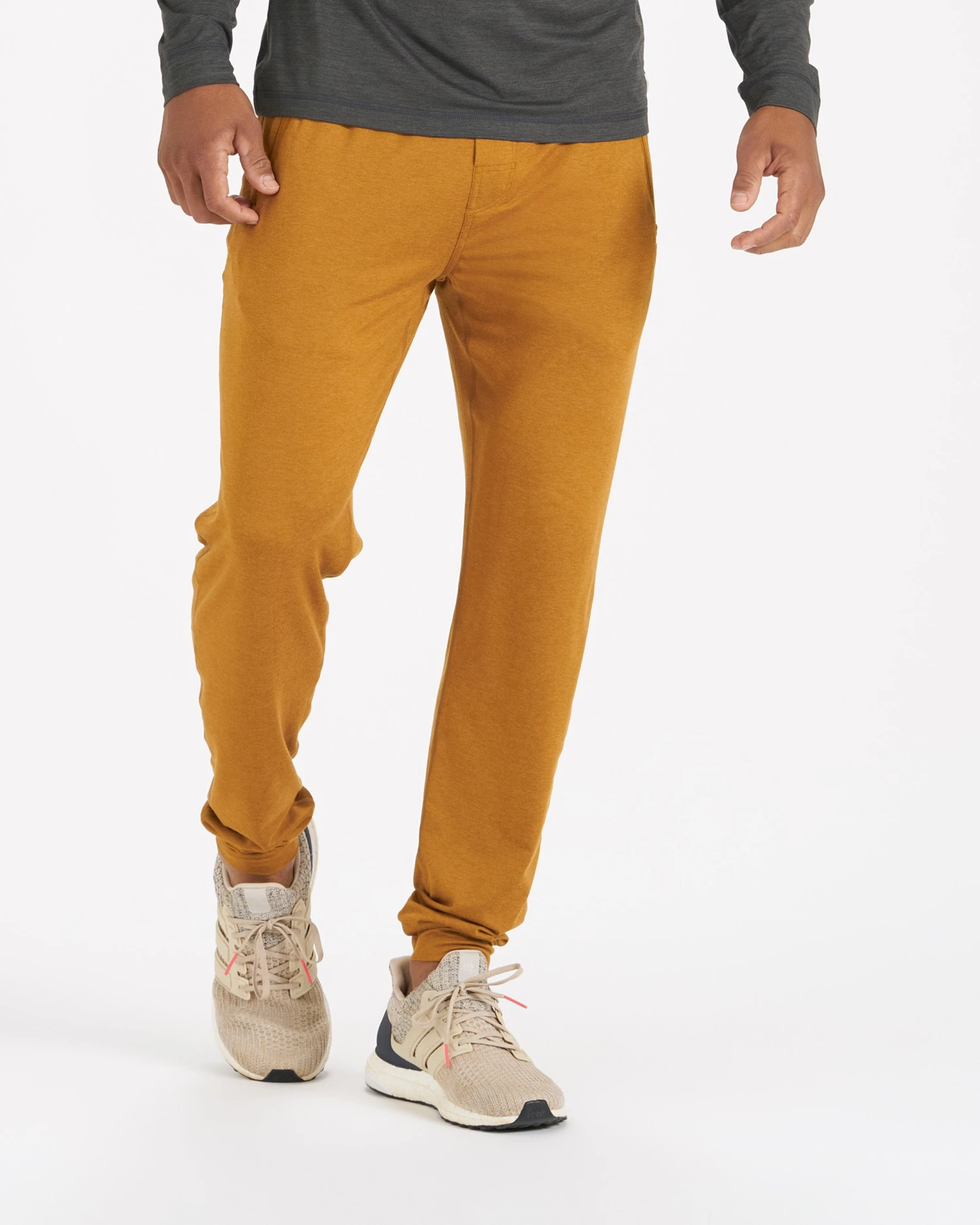 Ponto Performance Jogger | Dark Golden Heather 4 Ponto Performance Jogger | Dark Golden Heather - Image 2
