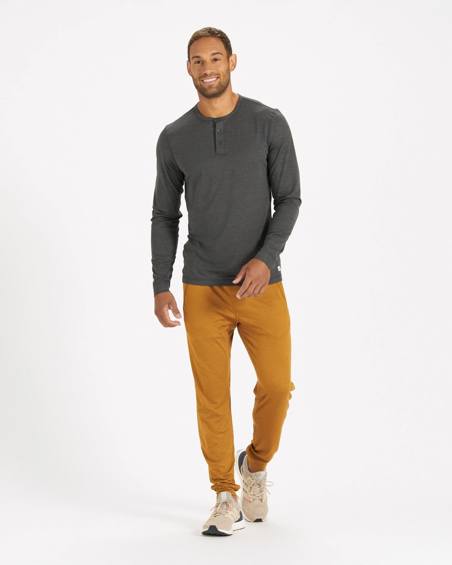 Ponto Performance Jogger | Dark Golden Heather 6 Ponto Performance Jogger | Dark Golden Heather - Image 4