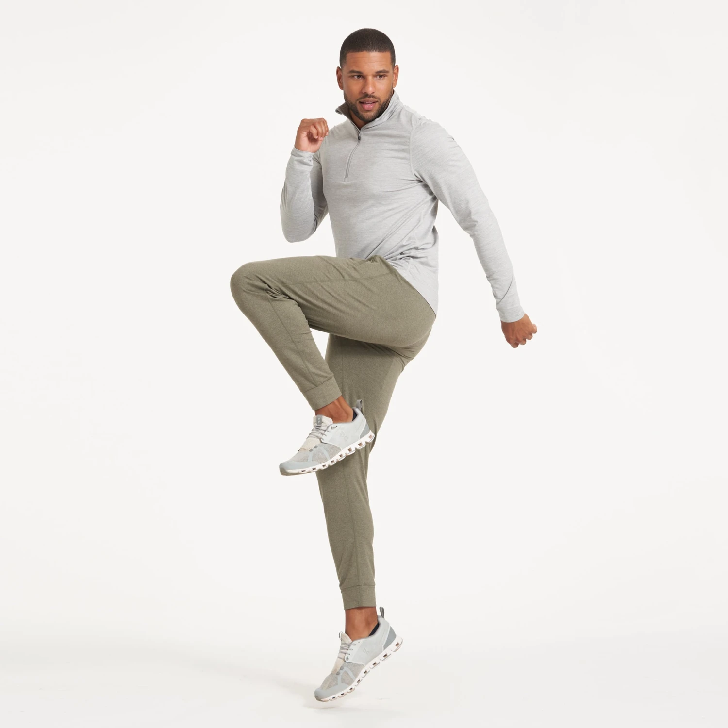 Ponto Performance Jogger | Light Oregano Heather 8 Ponto Performance Jogger | Light Oregano Heather - Image 6