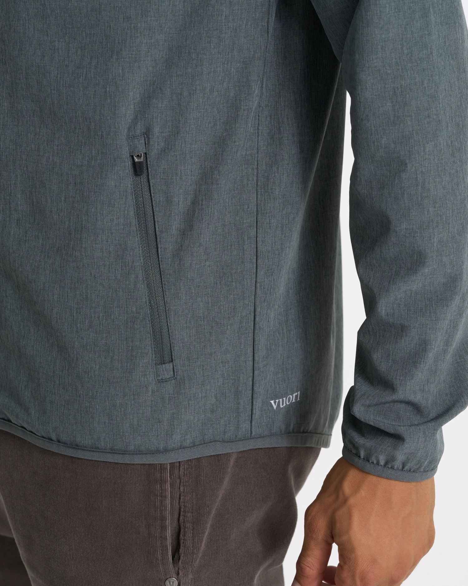 Outdoor Trainer Shell | Smoked Beryl Linen Texture 11 Outdoor Trainer Shell | Smoked Beryl Linen Texture - Image 9