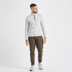 Durango Half Zip | Heather Grey 14 Durango Half Zip | Heather Grey -Funktion One Style V519HTG 4 update