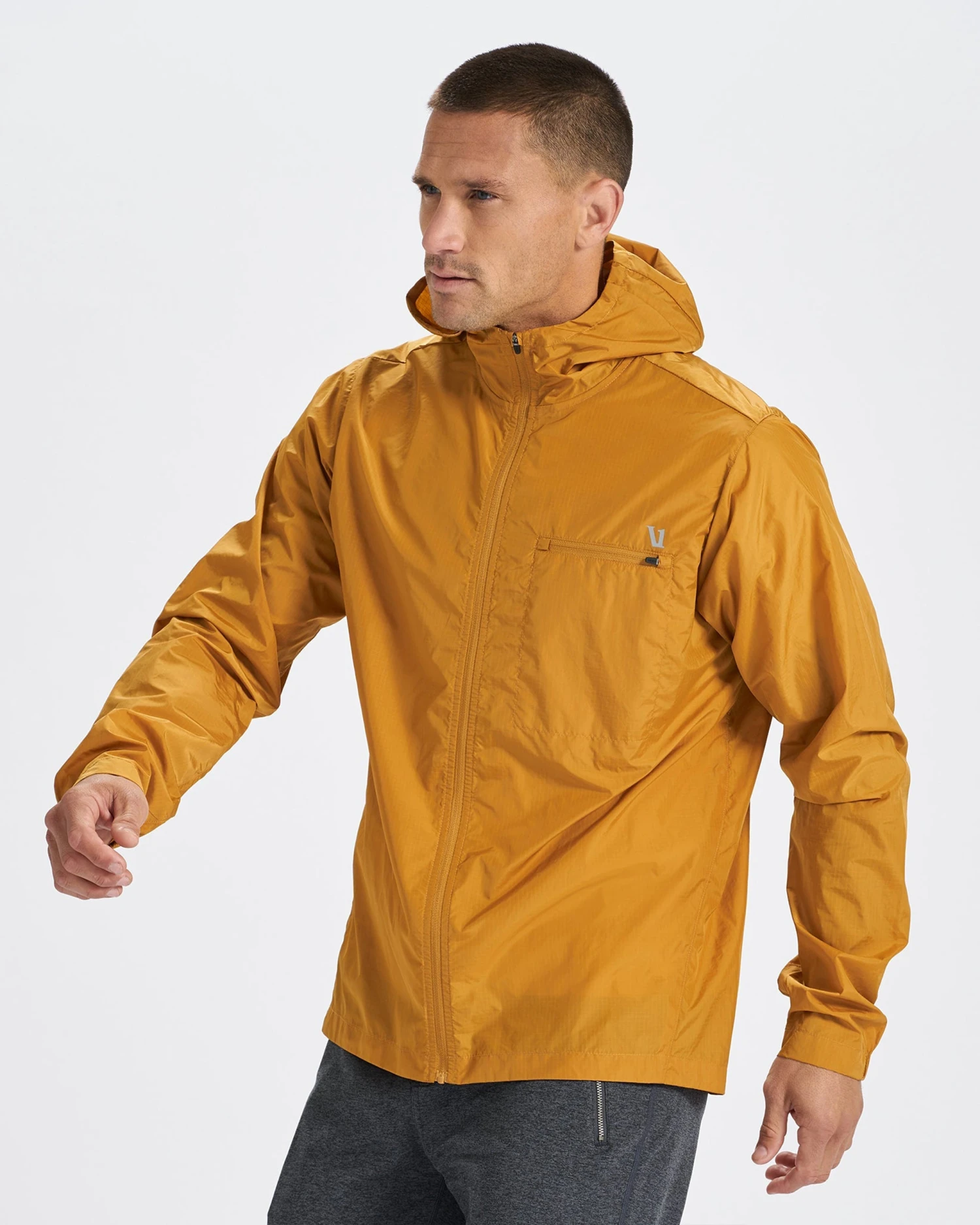 Daybreak Windbreaker | Cognac 4 Daybreak Windbreaker | Cognac - Image 2