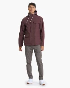 Palisades Rain Jacket | Chestnut -Funktion One Style V525CHN 04303