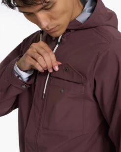 Palisades Rain Jacket | Chestnut -Funktion One Style V525CHN 1