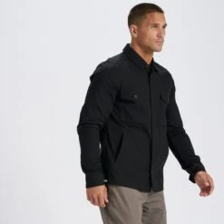 Ripstop Jacket | Black -Funktion One Style V527BLK 2