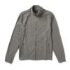 Venture Track Jacket | Grey Linen Texture -Funktion One Style V536GRL
