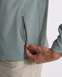 Venture Track Jacket | Stormy Linen Texture -Funktion One Style V536SNT SP23 M ECOMM JACKETS TOP 3559 1X1 3c90411c 7bf7 4664 bb56 9bb3a2274dfd