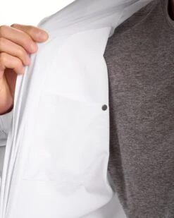 Venture Track Jacket | White -Funktion One Style V536WHT FA23 M ECOMM jackets DETAIL 8