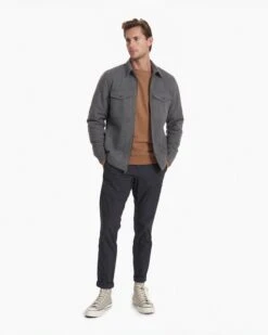 Ridgeline Wool Jacket | Charcoal Heather -Funktion One Style V545HCC FA22 M ECOMM 0008
