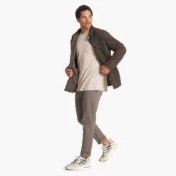 Napa Jacket | Dark Cocoa -Funktion One Style V546DKC FA22 M ECOMM DETAIL 1085