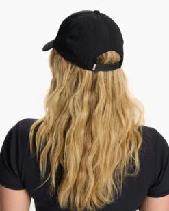 Label Hat | Black -Funktion One Style V8020BLK FA23 UNISEX ECOMM headwear BACK 3