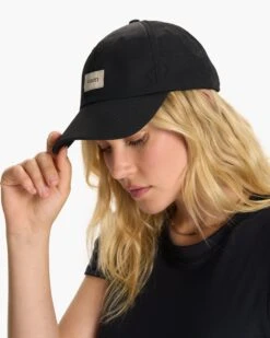 Label Hat | Black -Funktion One Style V8020BLK FA23 UNISEX ECOMM headwear BACK 4