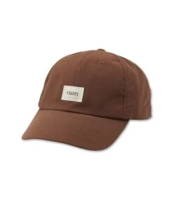 Label Hat | Mahogany