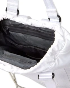 V1 Convertible Tote | White 9 V1 Convertible Tote | White -Funktion One Style V8028WHT FA23 UNISEX ECOMM bags FLAT LAY 1