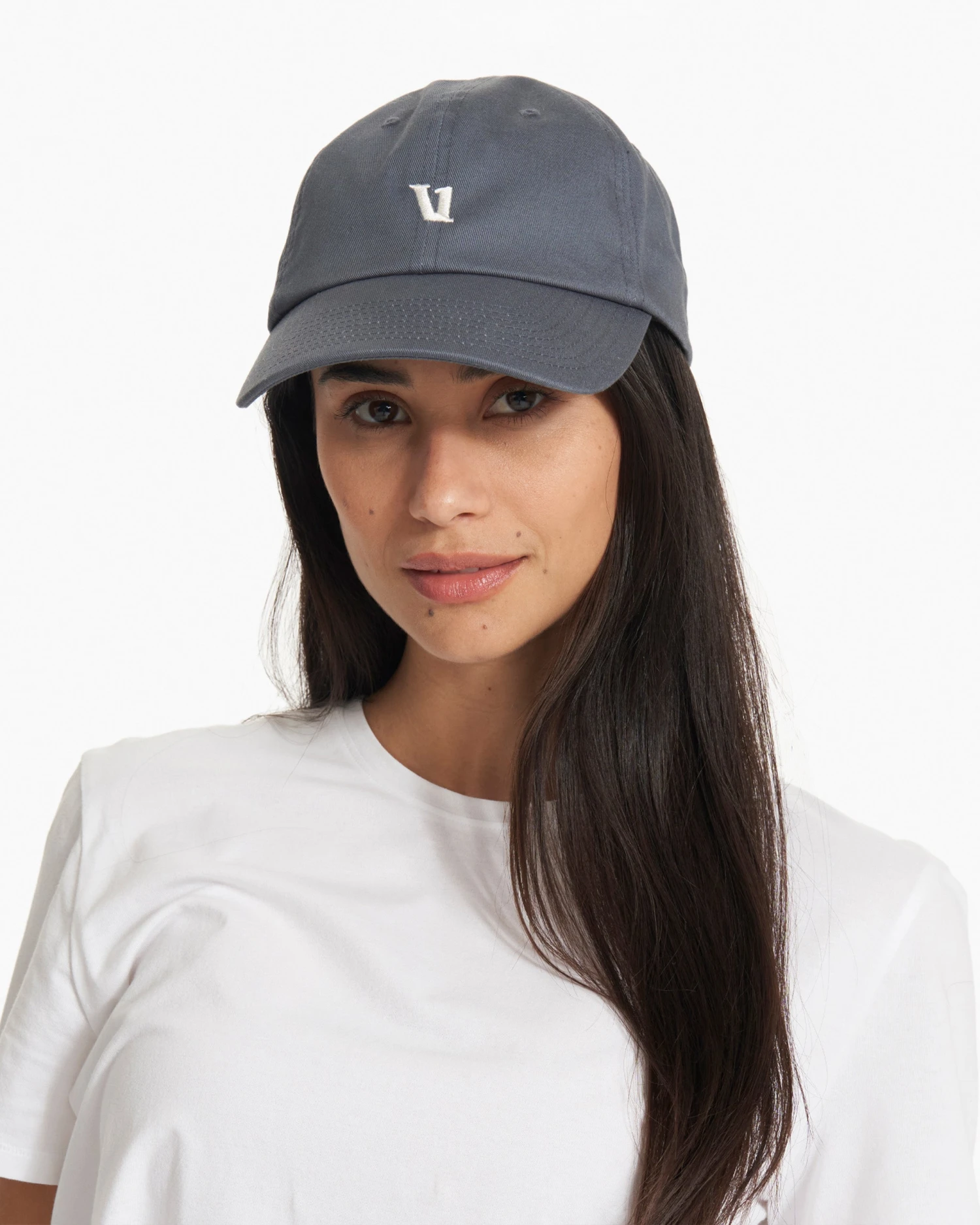 V1 Dad Hat | Azure 6 V1 Dad Hat | Azure - Image 4