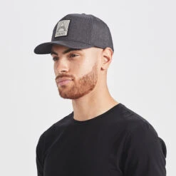 Geometric Hat | Black Heather -Funktion One Style V829HBK 2 update