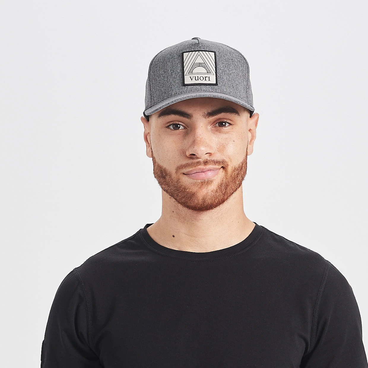 Geometric Hat | Heather Grey 4 Geometric Hat | Heather Grey - Image 2