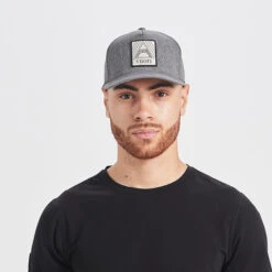 Geometric Hat | Heather Grey 9 Geometric Hat | Heather Grey -Funktion One Style V829HTG 2 update