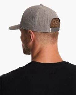 Magnitude Hat | Heather Grey -Funktion One Style V831HTG FA23 UNISEX ECOMM headwear BACK 3