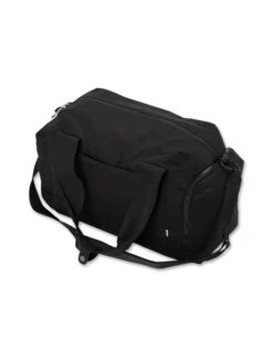 Vuori Gym Bag | Black -Funktion One Style V855BLK FA23 UNISEX ECOMM bags FLAT LAY 1