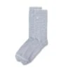 V1 Crew Sock | Platinum -Funktion One Style V857PTM FA23 UNISEX ECOMM misc.axs FLAT LAY 2
