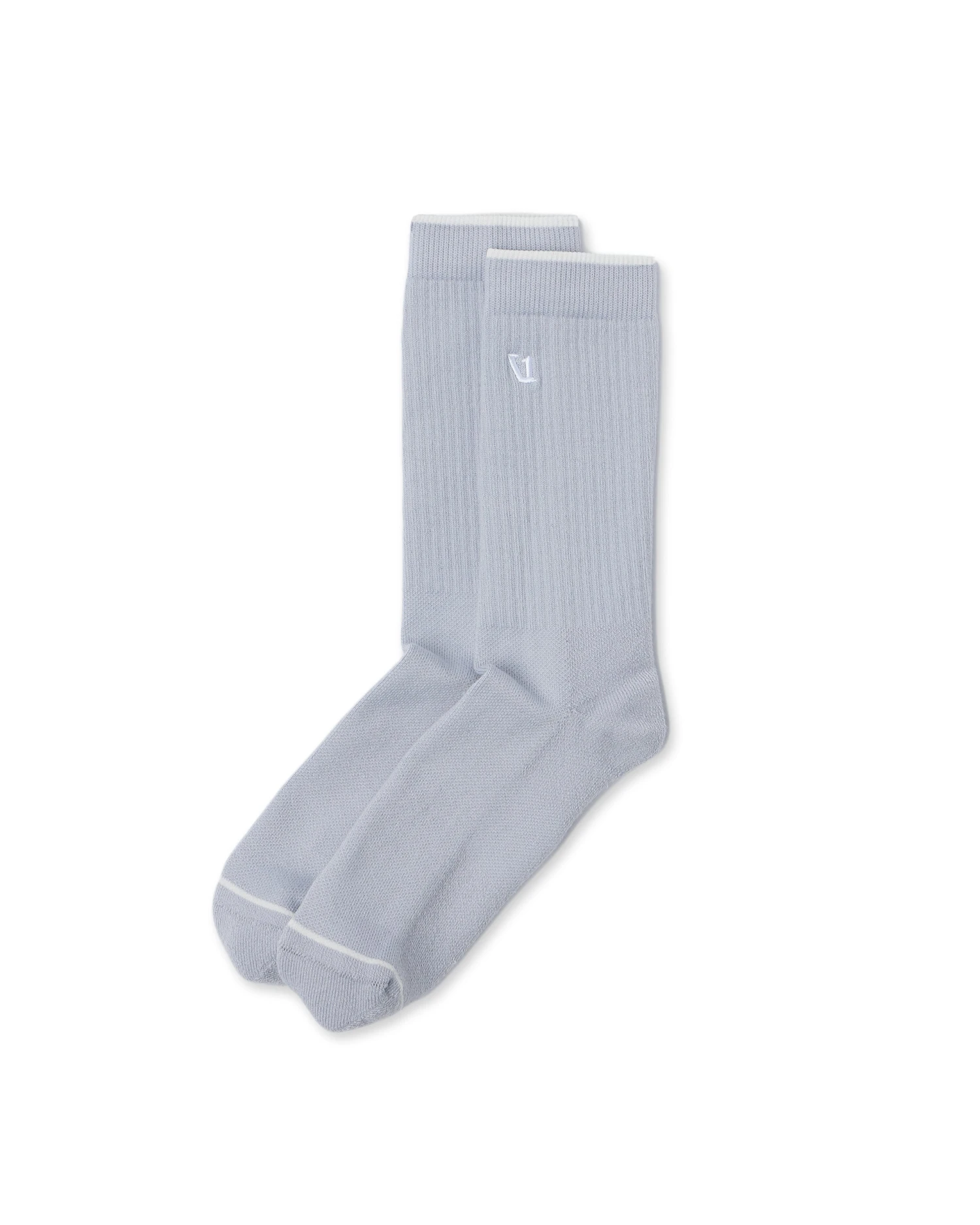 V1 Crew Sock | Platinum 3 V1 Crew Sock | Platinum