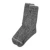 V1 Crew Sock | Heather Grey -Funktion One Style V857SOCKWHTBLKHEATER
