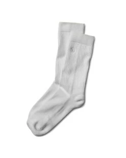 V1 Crew Sock | White