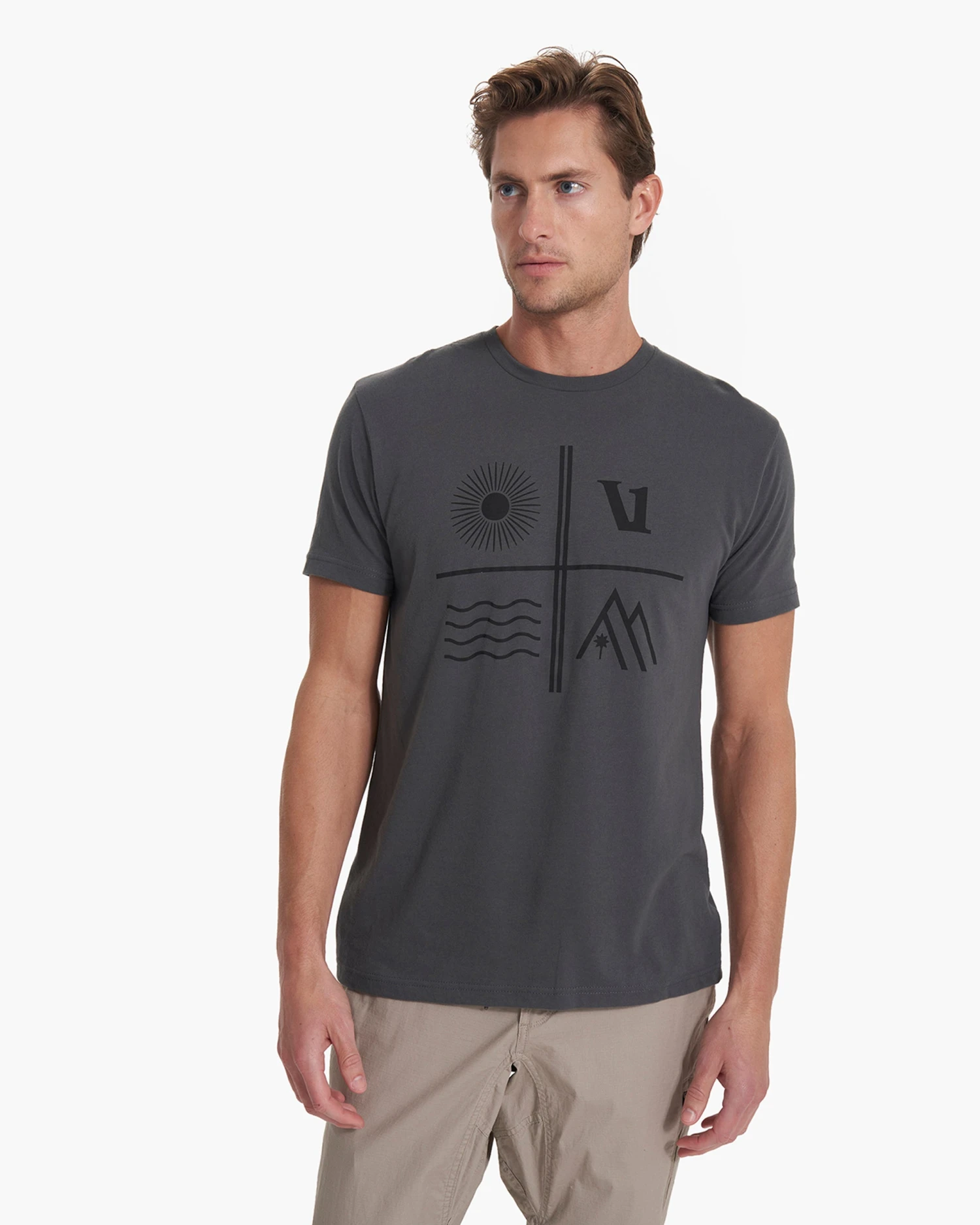 Talisman Tee | Charcoal 4 Talisman Tee | Charcoal - Image 2