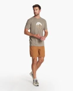 Landscapes Tee | Warm Grey -Funktion One Style V9009CCO FA23 M ECOMM printables FULL 4