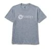 V1 Vuori Wordmark Logo Tee | Heather Grey Salt -Funktion One Style V901HSL