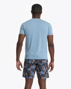 V1 Vuori Wordmark Logo Tee | Light Cloud -Funktion One Style V901LCL 00773