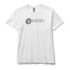 V1 Vuori Wordmark Logo Tee | White/Vintage Charcoal -Funktion One Style V901WVC SP23 M ECOMM FLAT LAY 1x1 d9b8e1bd 272e 439d 91d2 6304521e2f8f