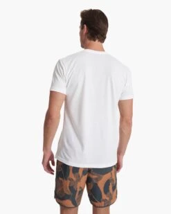 V1 Vuori Wordmark Logo Tee | White/Vintage Charcoal -Funktion One Style V901WVC SP23 M ECOMM PRINTABLES 0552 1x1 09ebac35 a6df 492a 8138 cf5951a1001e