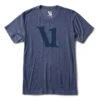 V1 Logo Tee | Navy Heather -Funktion One Style V925HNV update