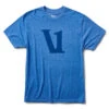 V1 Logo Tee | Royal Heather -Funktion One Style V925HRY update