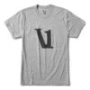 V1 Logo Tee | Heather Grey -Funktion One Style V925HTG update