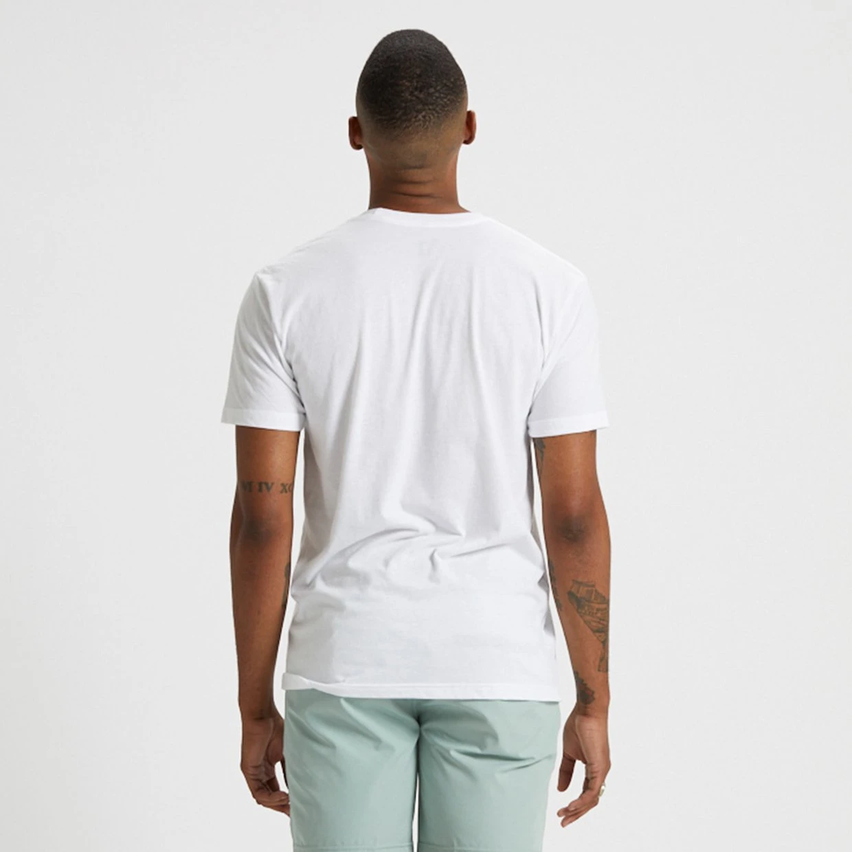 V1 Logo Tee | White 5 V1 Logo Tee | White - Image 3