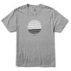 Sun Stripe Tee | Heather Grey -Funktion One Style V937HTG update