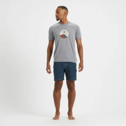 Dunes Tee | Heather Grey -Funktion One Style V946HTG 3