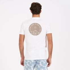 Land To Sea Tee | White -Funktion One Style V952WHT 2