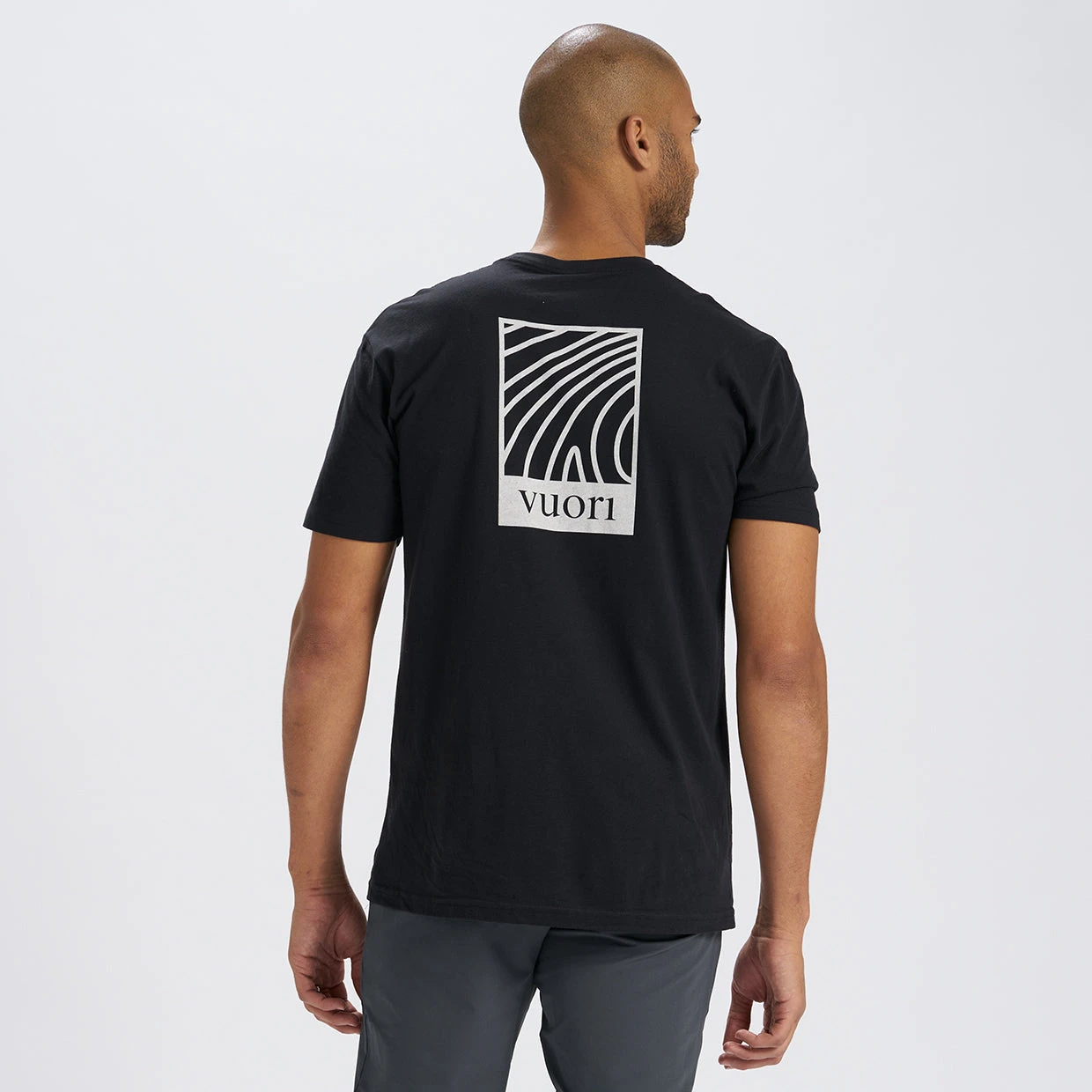 Lines Tee | Black 6 Lines Tee | Black - Image 4