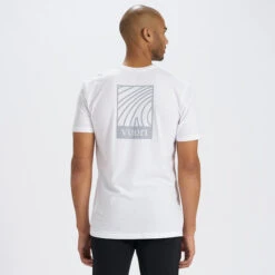 Lines Tee | White -Funktion One Style V956WHT 2
