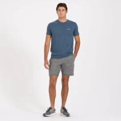 Mind Body Land Sea Tee | Indigo Heather -Funktion One Style V962HTI 3