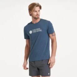 TRTS Tonal Tee | Indigo Heather -Funktion One Style V975HTI 3107