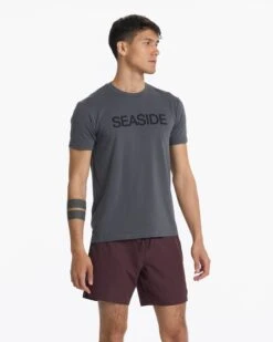 Seaside Tee | Charcoal -Funktion One Style V986CCL 00883