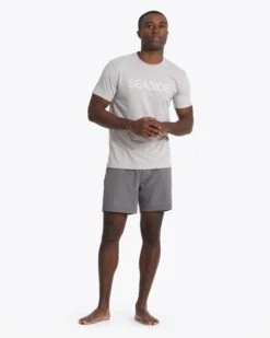 Seaside Tee | Light Grey -Funktion One Style V986LTG 00533