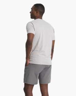 Seaside Tee | Light Grey -Funktion One Style V986LTG 00587