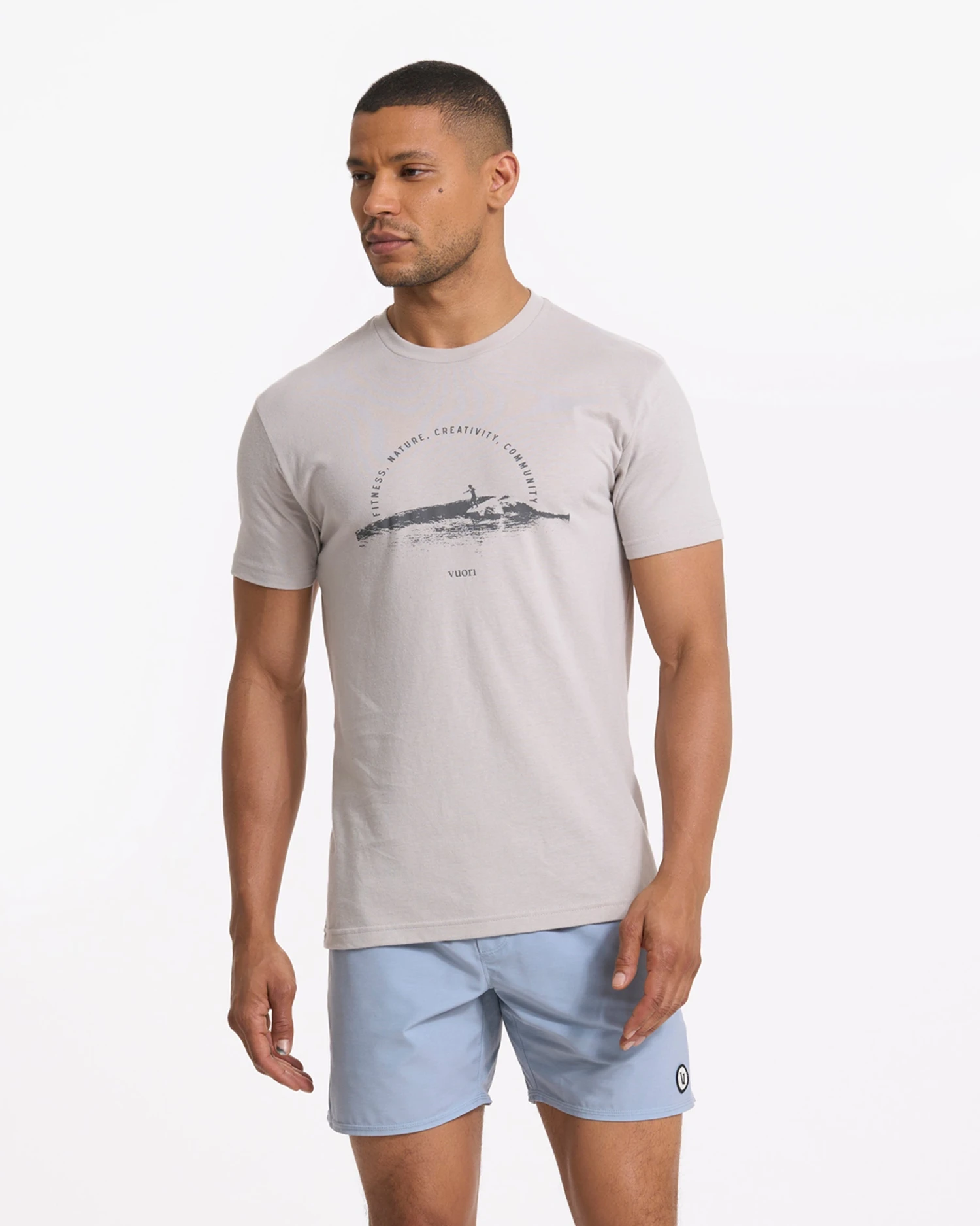 Sun Sets Tee | Light Grey 4 Sun Sets Tee | Light Grey - Image 2