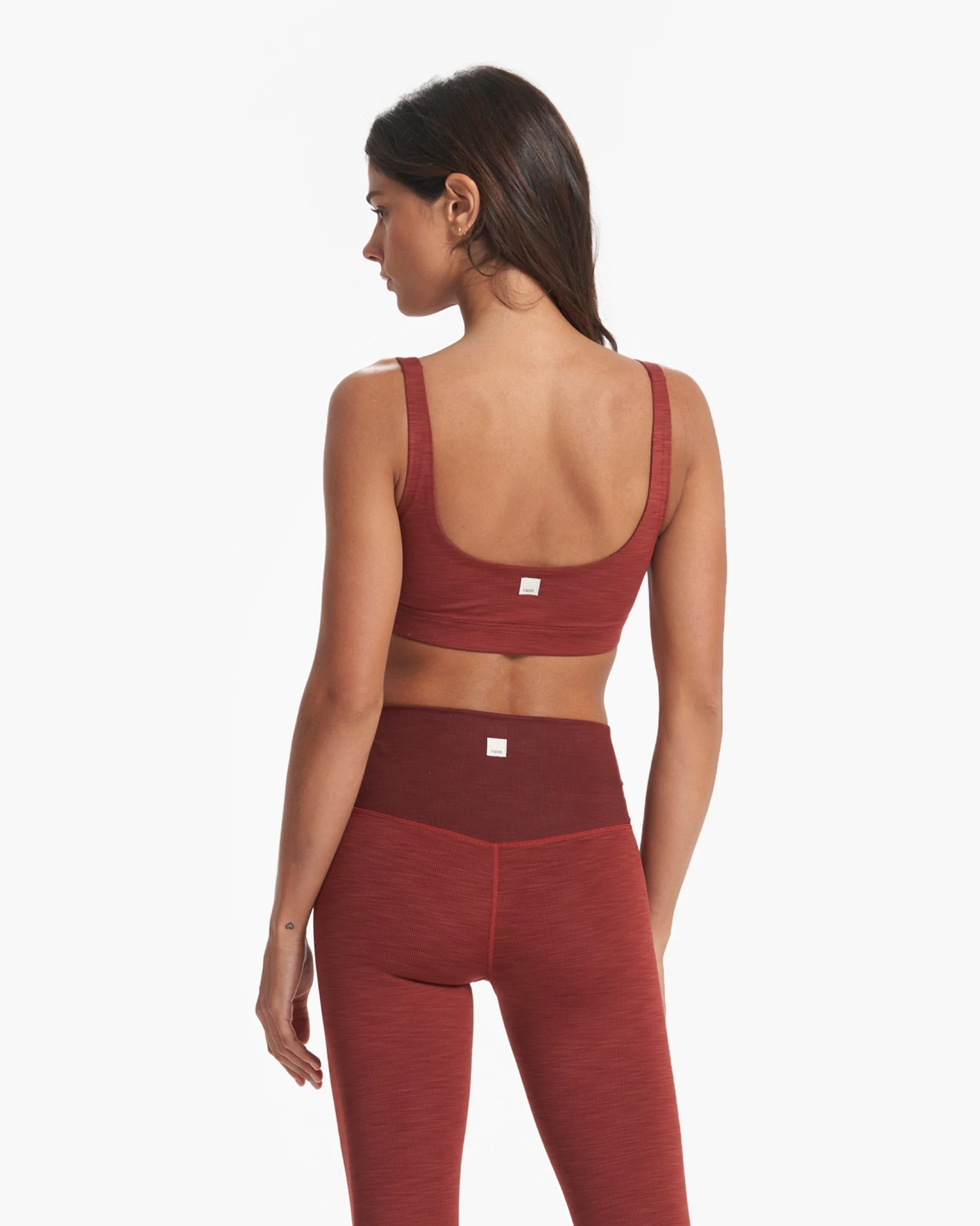 Lux Rib Daily Bra | Currant Heather 5 Lux Rib Daily Bra | Currant Heather - Image 3